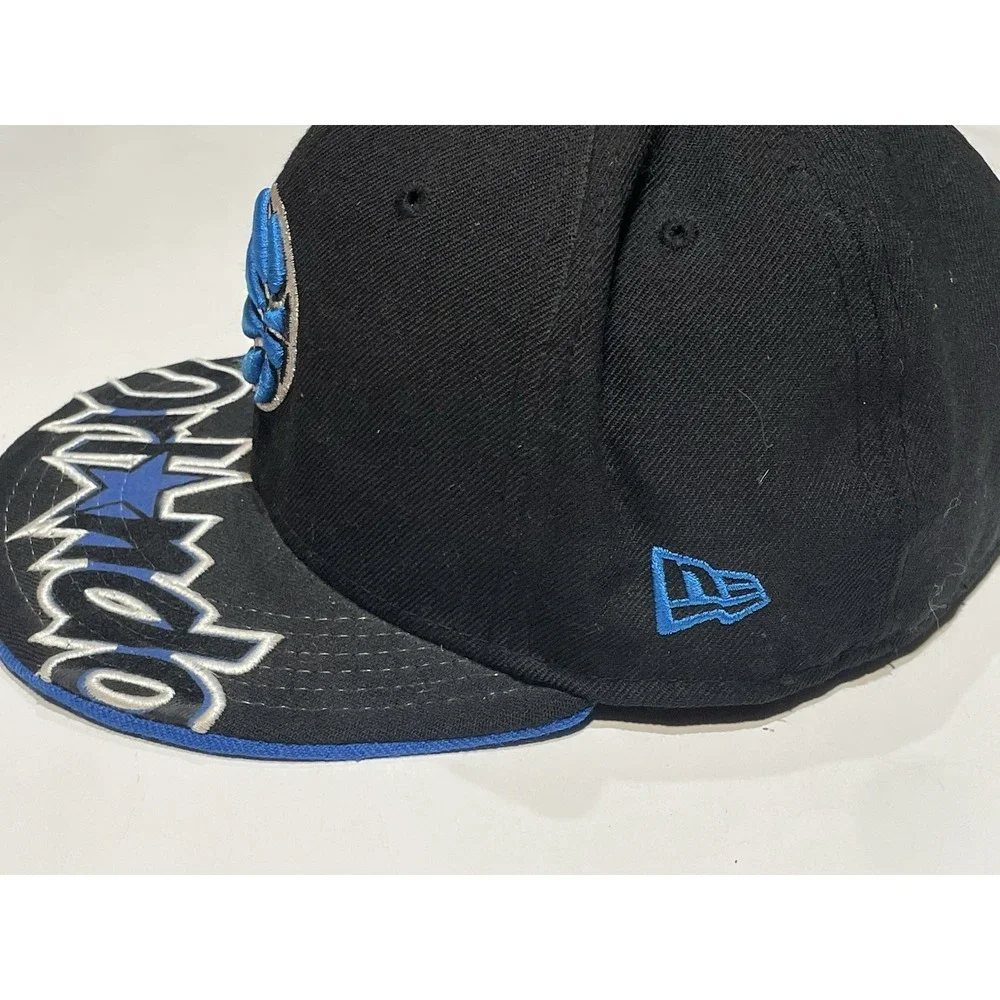 New Era‎ 59FIFTY Orlando Magic Hat 7 3/8 NBA Hardwood Classics Big Logo Fitted